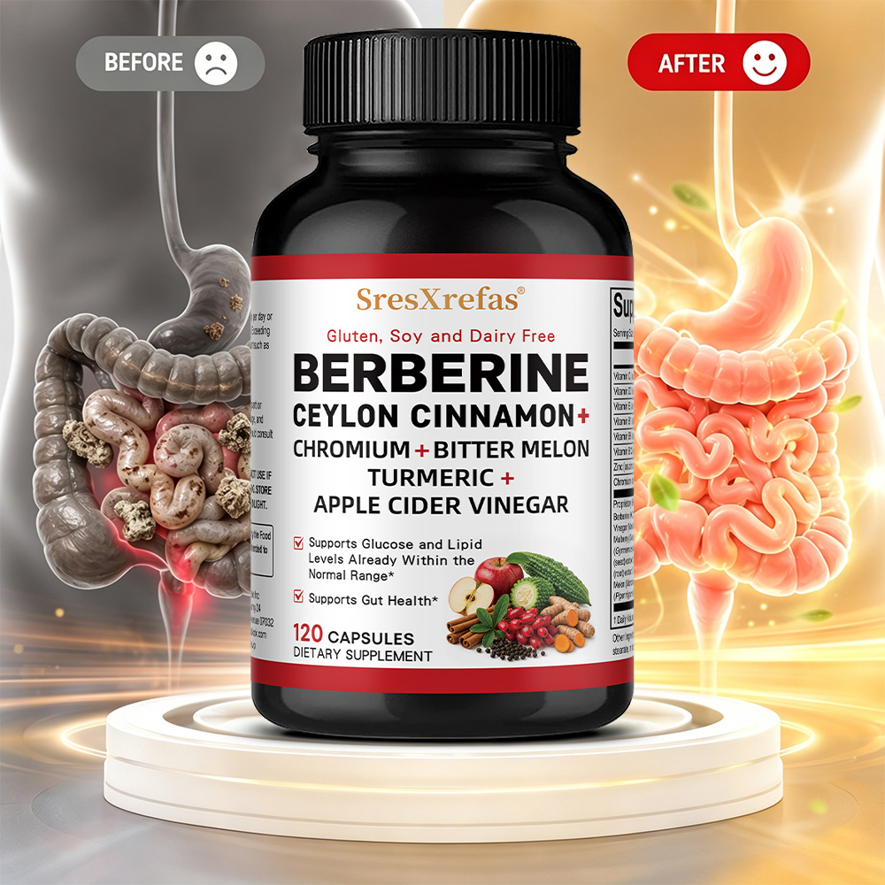 Berberine Hcl Capsule - Kapsułki z kompleksem Berberiny HCL -