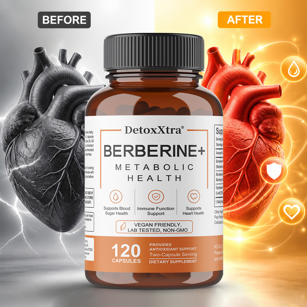 Berberine Hcl Capsule - Kapsułki z berberynem HCl, naturalny wegański