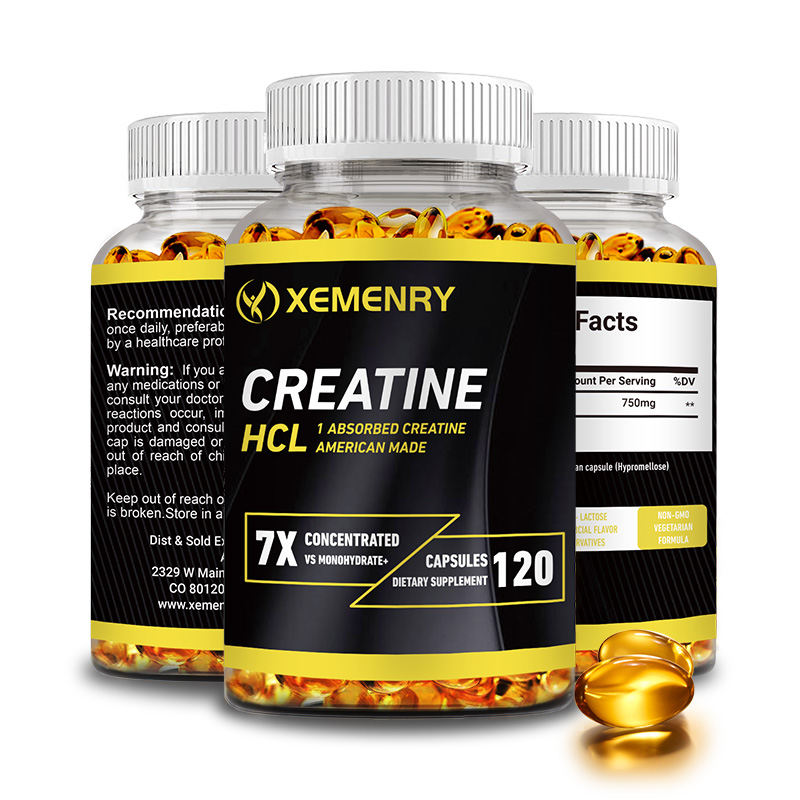 Pre Workout Supplement - Kapsułki kreatyny HCl - kreatyna przed