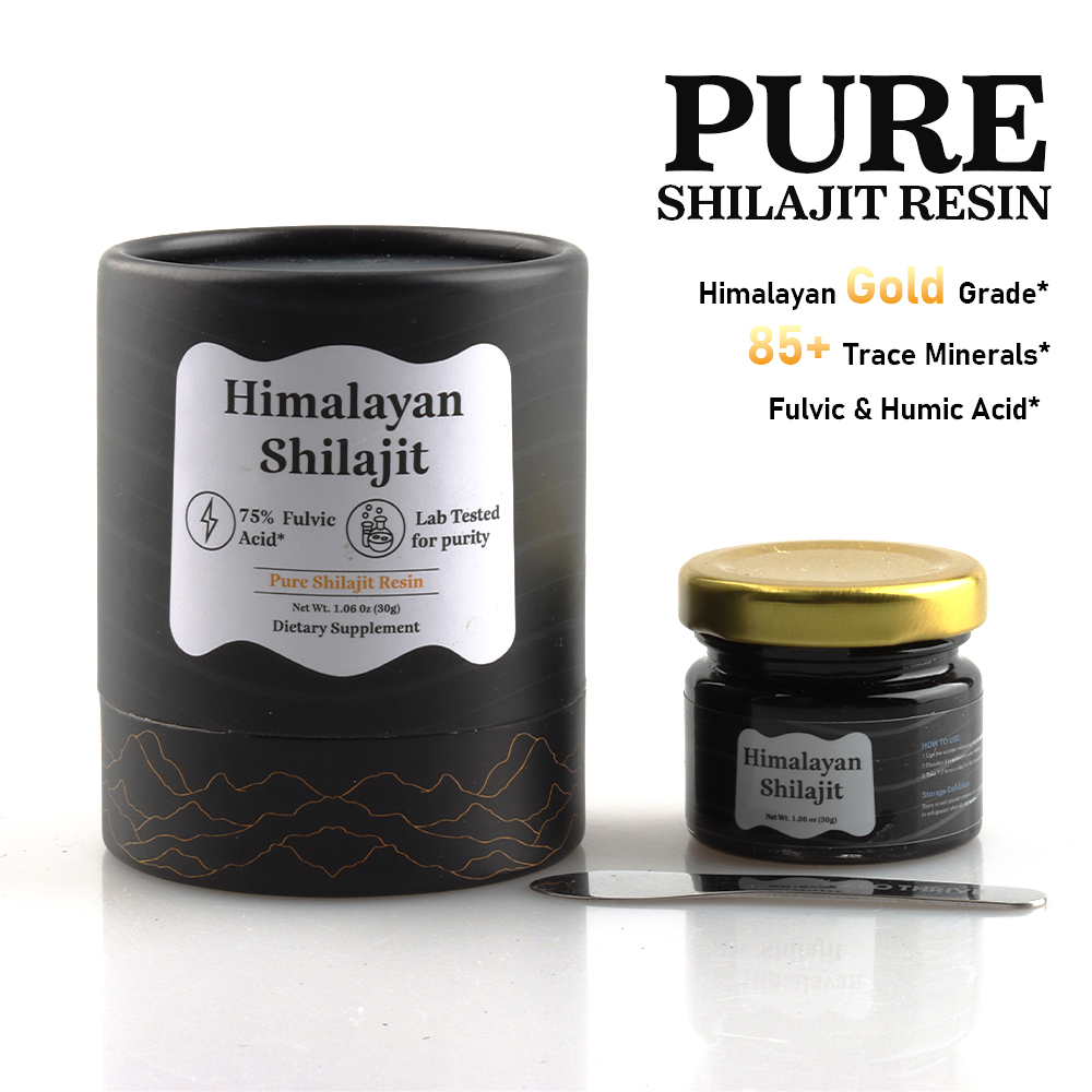 Shilajit Resin Pure - Czysta żywica Shilajit z Himalajów o
