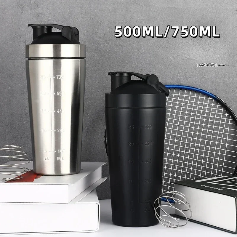 Nutrition Of Fitness - Kubek do shake'ów proteinowych ze stali