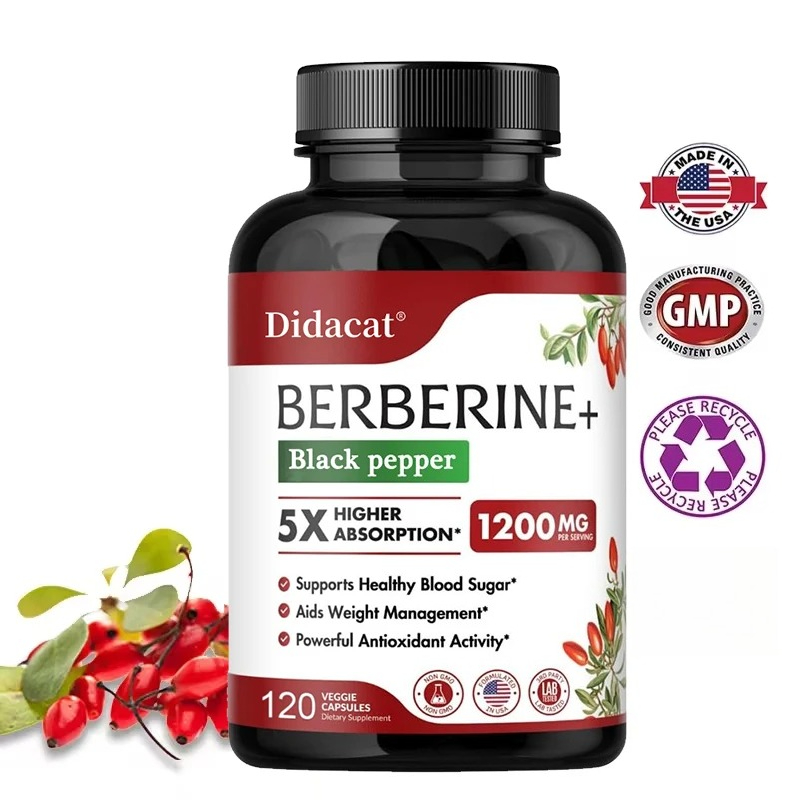 Berberine Hcl Capsule - Suplement berberiny HCl - dla metabolizmu