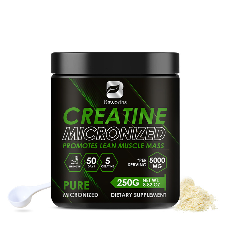 Pre Workout Supplement - Monohydrat kreatyny Beworths w proszku 5000Mg