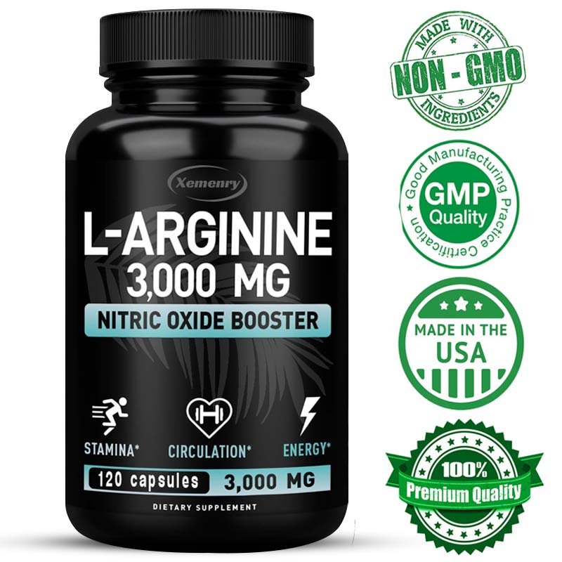 Pre Workout Supplement - Suplement L-argininy zwiększa wytrzymałość - zwiększa
