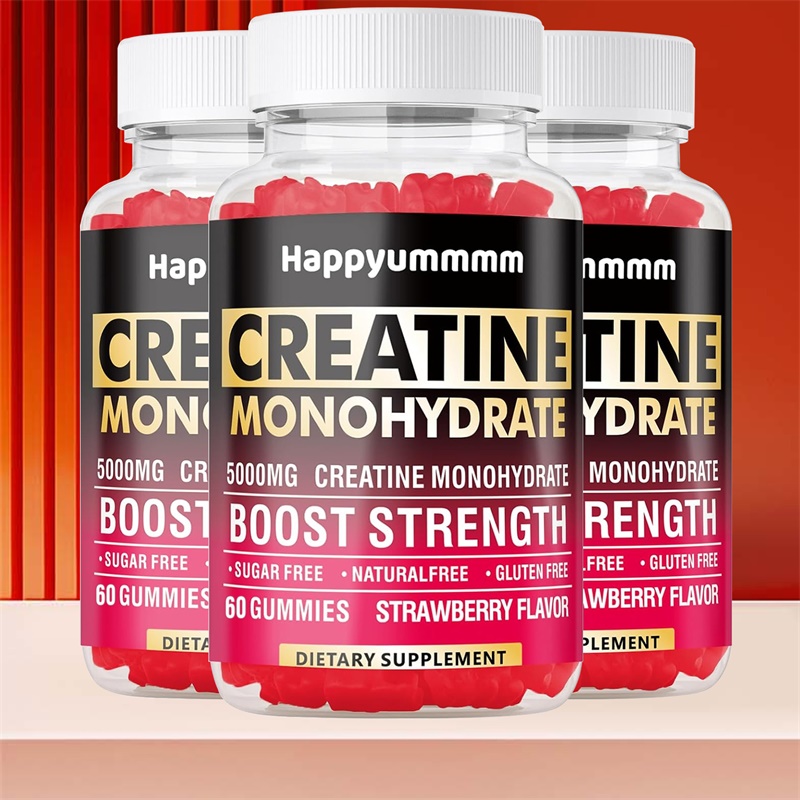Pre Workout Supplement - Żelki z kreatyną monohydratową dla kobiet