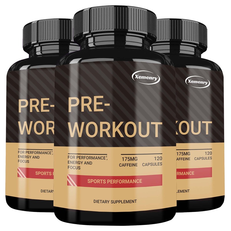 Pre Workout Supplement - Suplement przed treningiem - wspomaga wzrost
