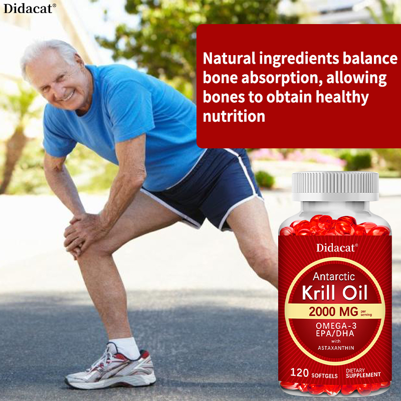 2000mg Olej z Krilla Antarktyc – Krill Oil Supplement recenzja i cena