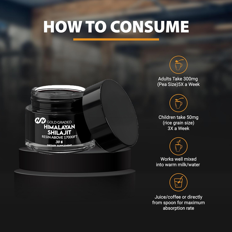 Czysta żywica shilajitu himala – Shilajit Resin Pure recenzja i cena