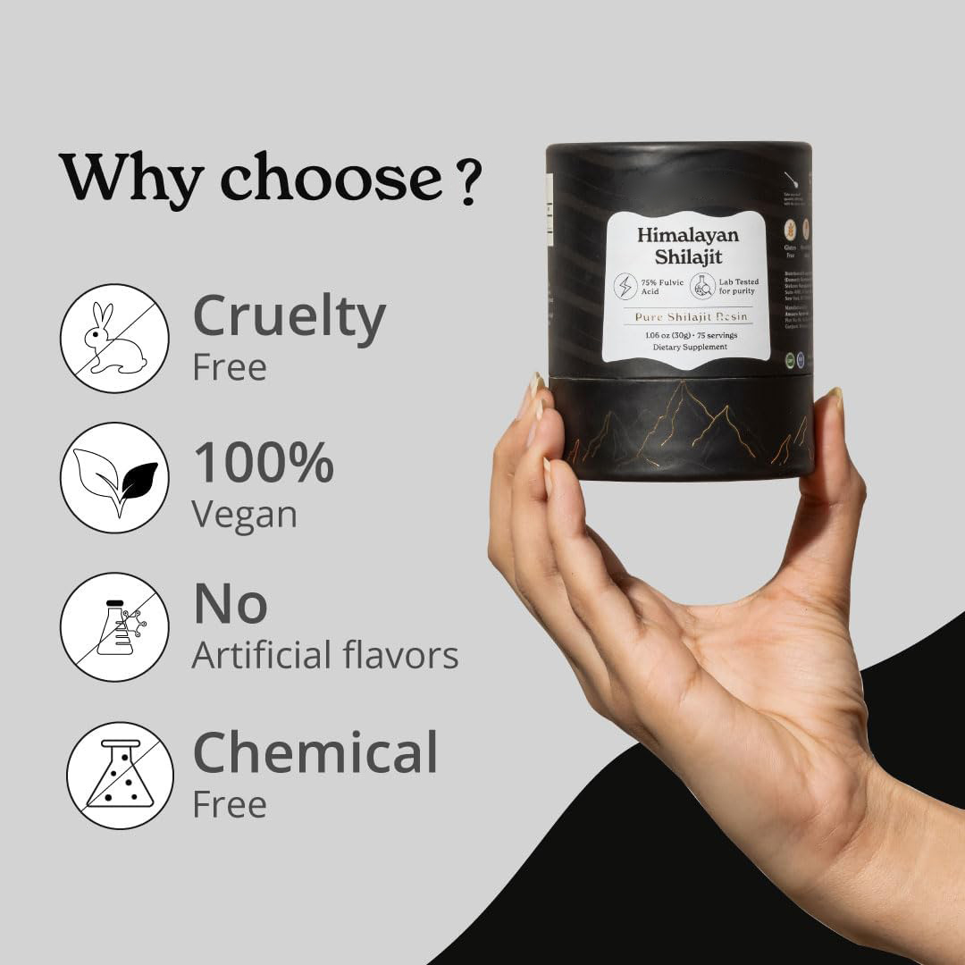 Czysta żywica Shilajit z Gór H – Shilajit Resin Pure recenzja i cena