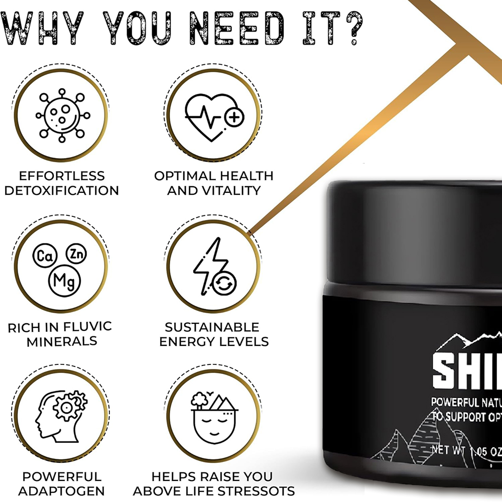 Autentyczna żywica himalajska  – Shilajit Resin Pure recenzja i cena