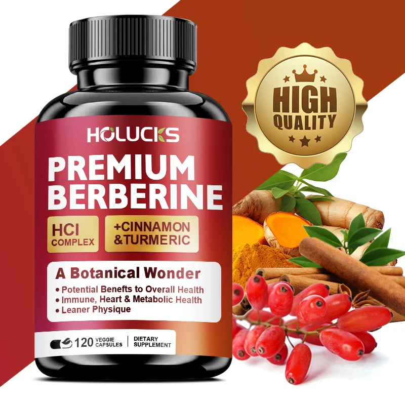 Holucks Premium Berberine HCl  – Berberine Hcl Capsule recenzja i cena