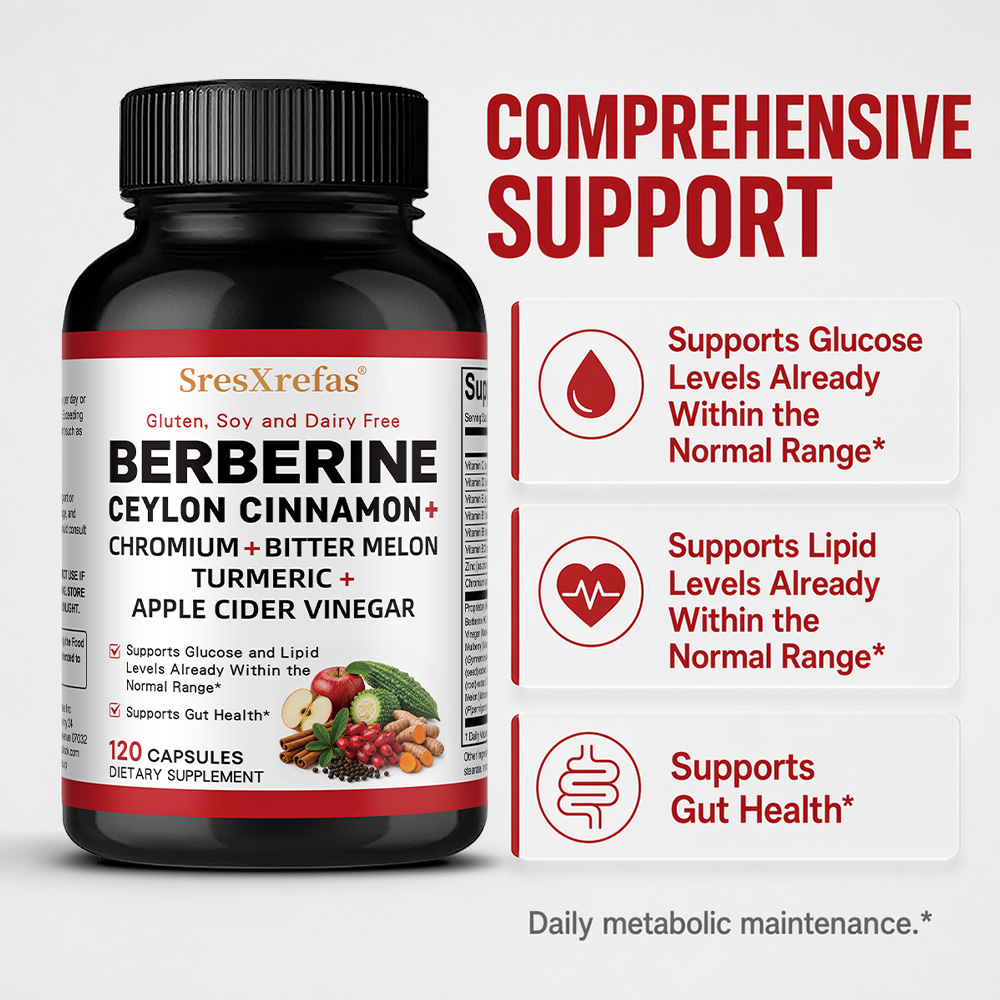 Kapsułki z kompleksem Berberin – Berberine Hcl Capsule recenzja i cena