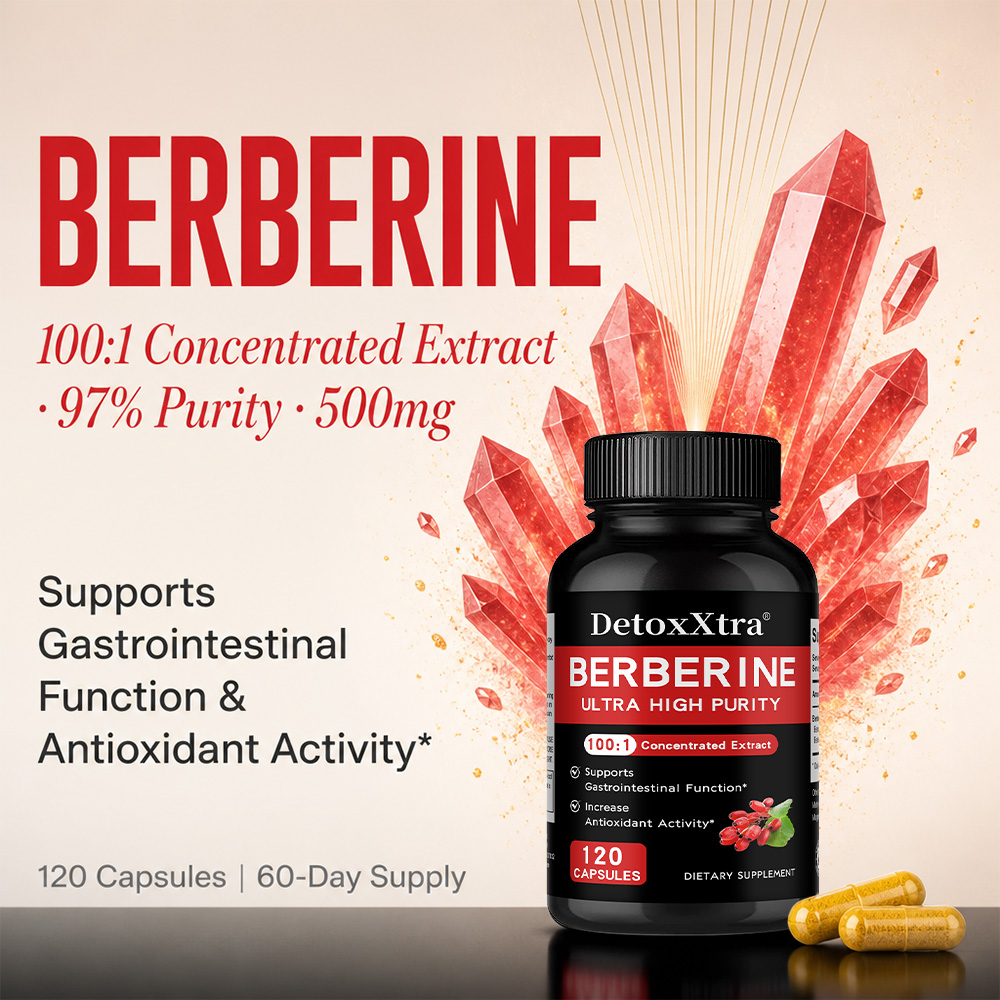 Kapsułki Berberiny HCL 500mg,  – Berberine Hcl Capsule recenzja i cena