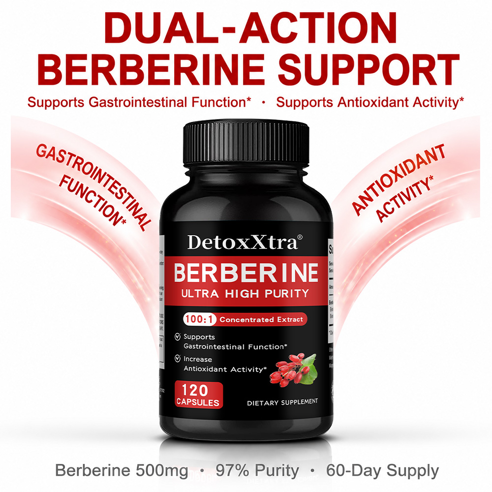 Kapsułki Berberiny HCL 500mg,  – Berberine Hcl Capsule recenzja i cena