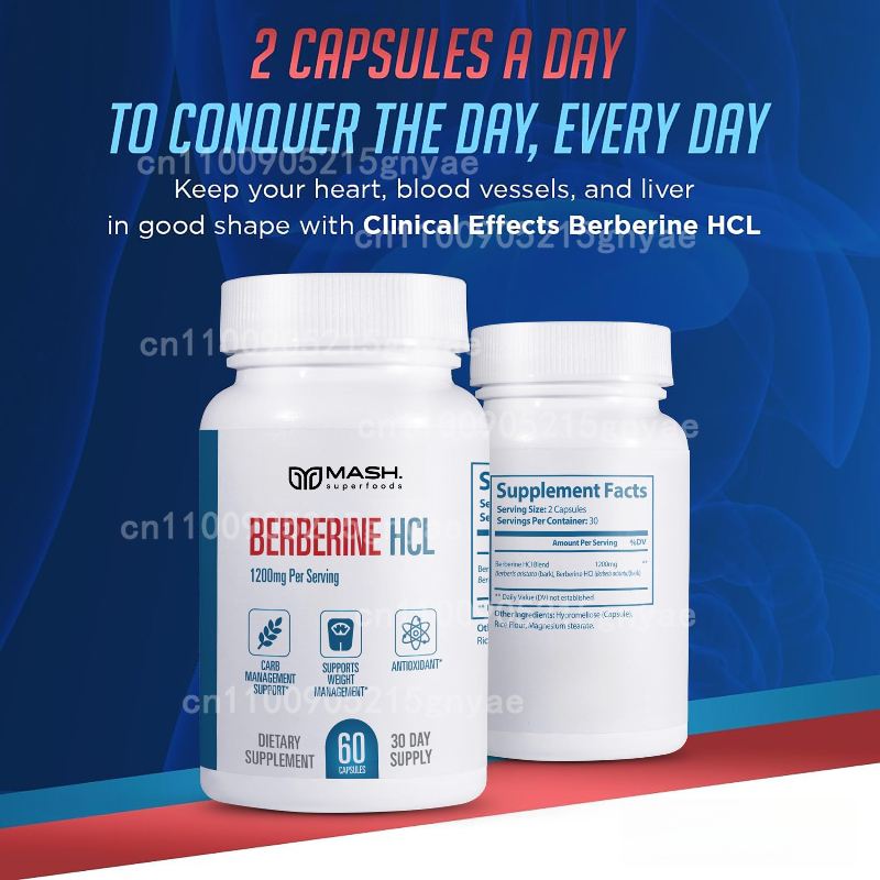 Premium Berberine HCL 1500mg - – Berberine Hcl Capsule recenzja i cena