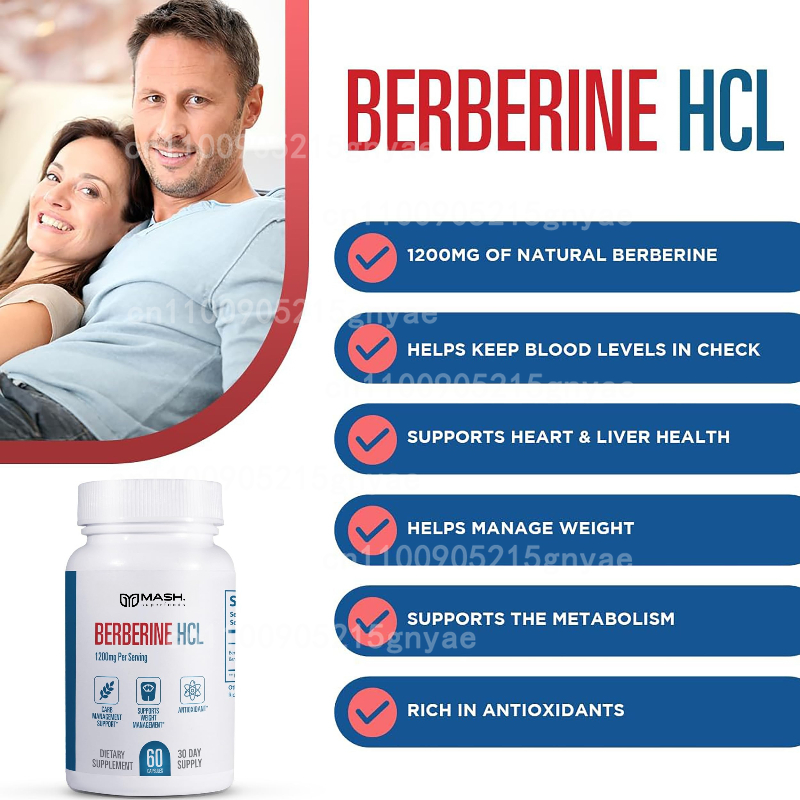 Premium Berberine HCL 1500mg - – Berberine Hcl Capsule recenzja i cena