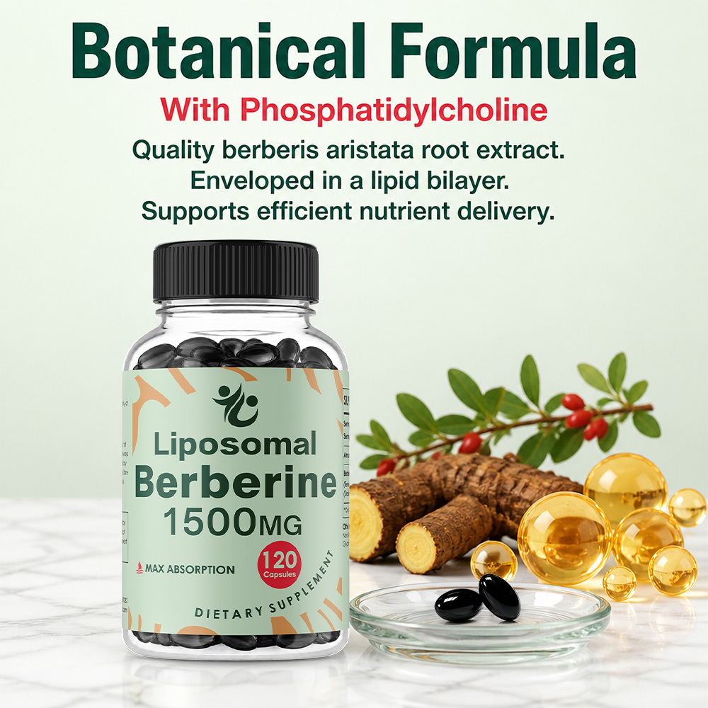 Liposomalny Berberin HCL - 150 – Berberine Hcl Capsule recenzja i cena