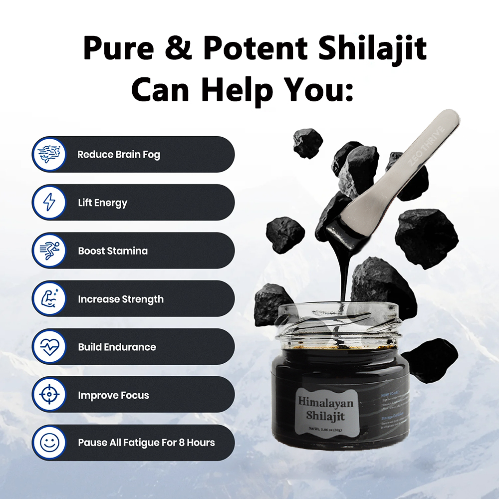 Czysta żywica Shilajit z Himal – Shilajit Resin Pure recenzja i cena