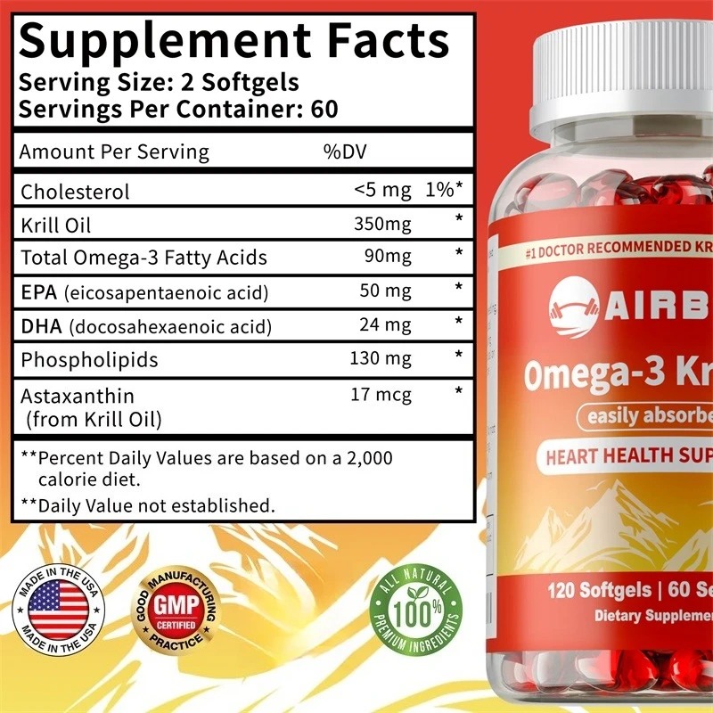 Suplement Omega-3 z olejem z k – Krill Oil Supplement recenzja i cena