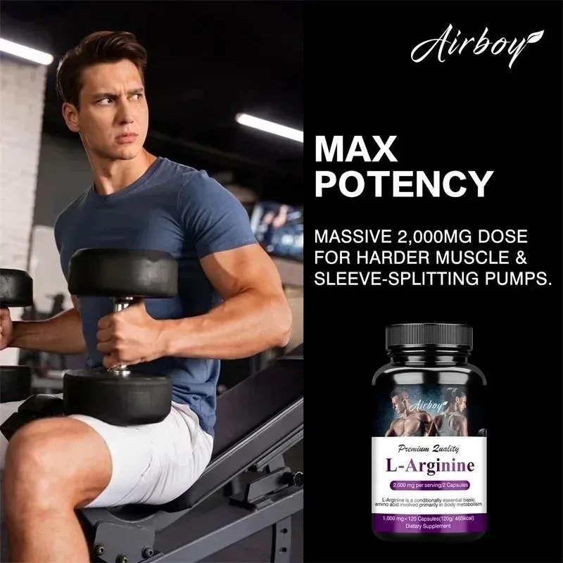 Kapsułki L-Arginy dla mężczyzn – Pre Workout Supplement recenzja i cena