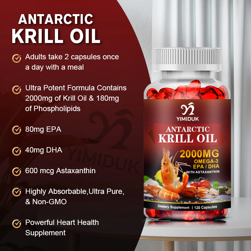 Antarktyczny olej z krillu 200 – Krill Oil Supplement recenzja i cena