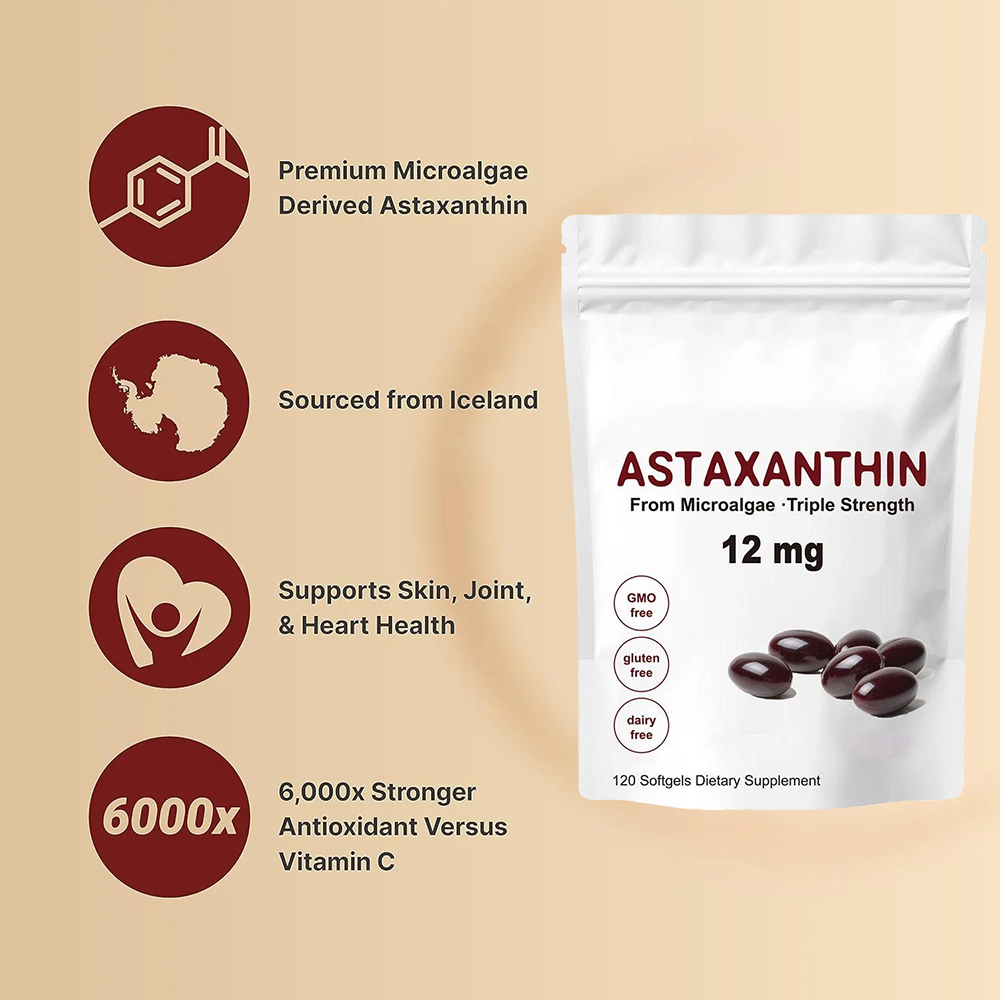Astaksantyna 12mg w kapsułkach – Pre Workout Supplement recenzja i cena