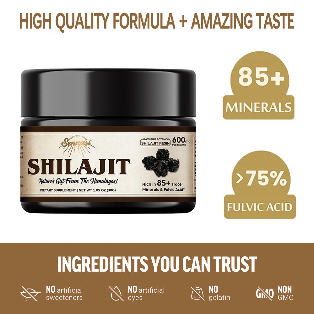 Czysta żywica Shilajit z Himal – Shilajit Resin Pure recenzja i cena