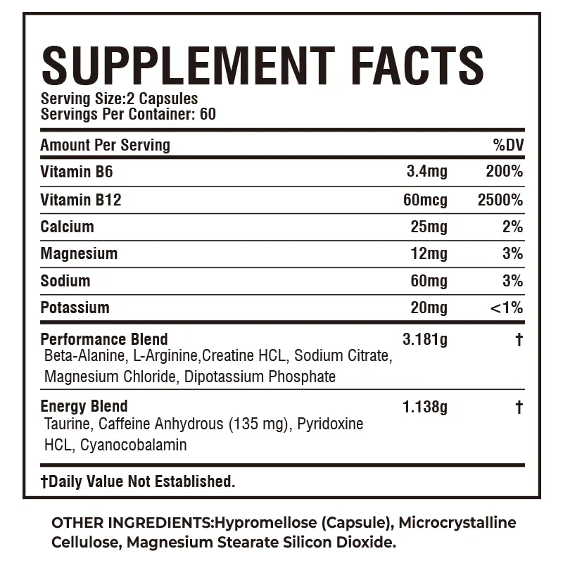 Sportowy suplement wstępnego t – Pre Workout Supplement recenzja i cena