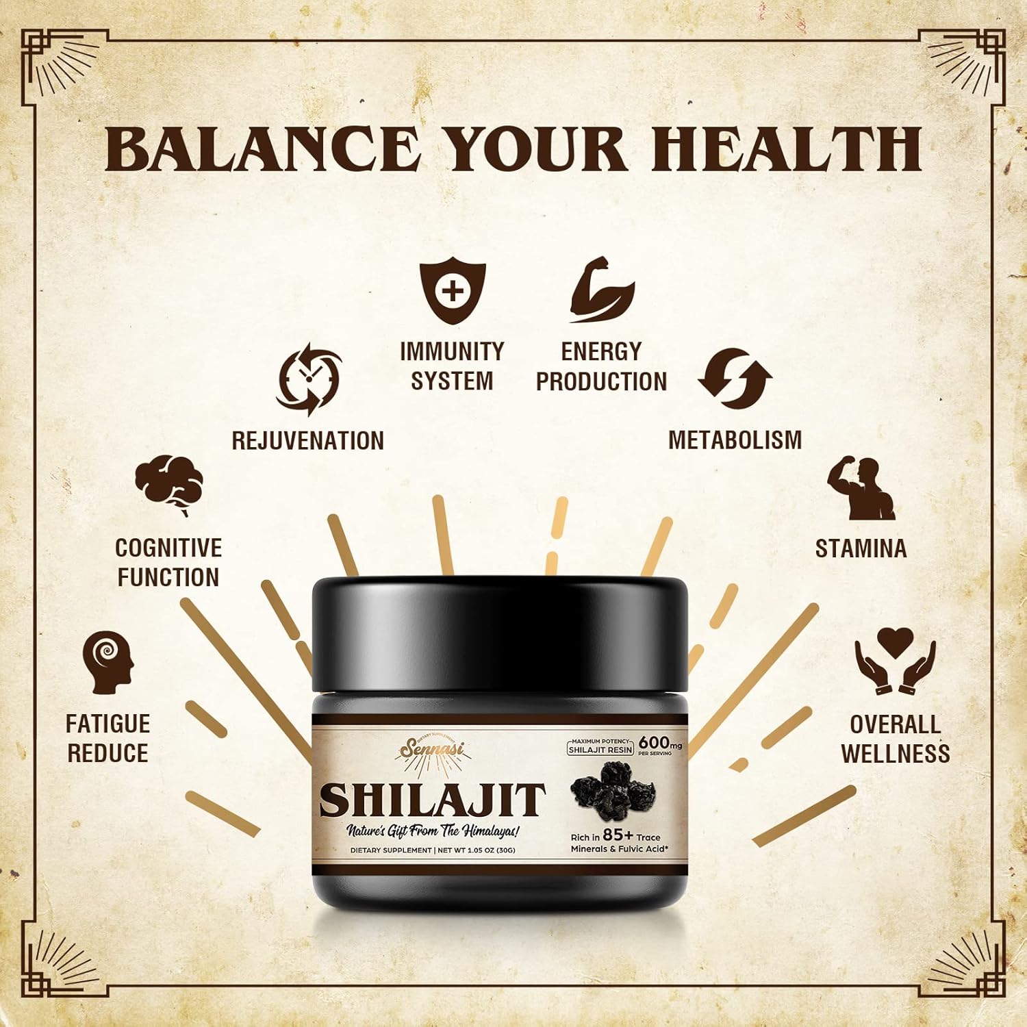 100% Czysta Naturalna Himalajs – Shilajit Resin Pure recenzja i cena