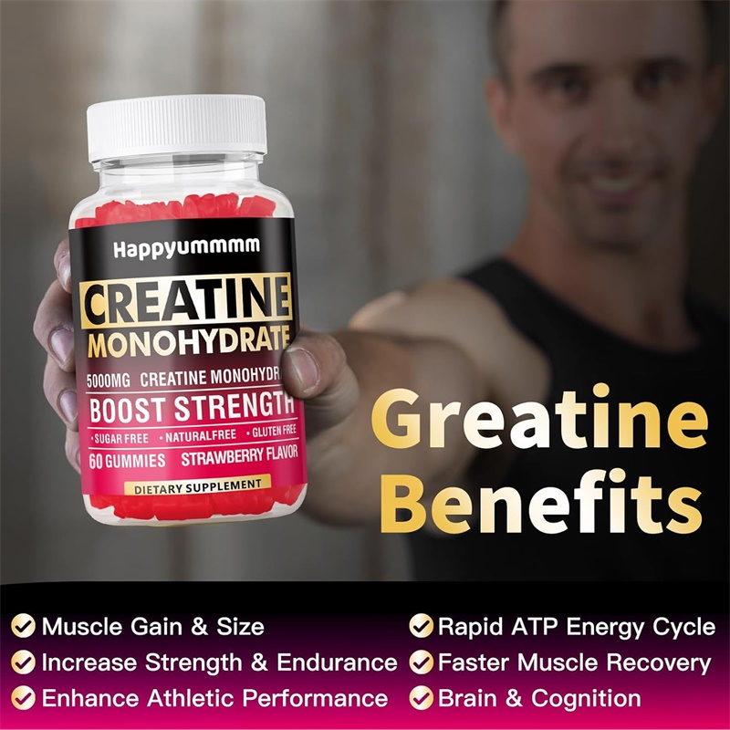 Żelki z kreatyną monohydratową – Pre Workout Supplement recenzja i cena