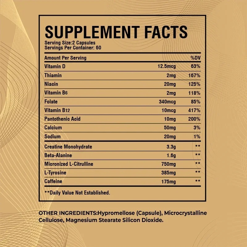 Suplement przed treningiem - w – Pre Workout Supplement recenzja i cena