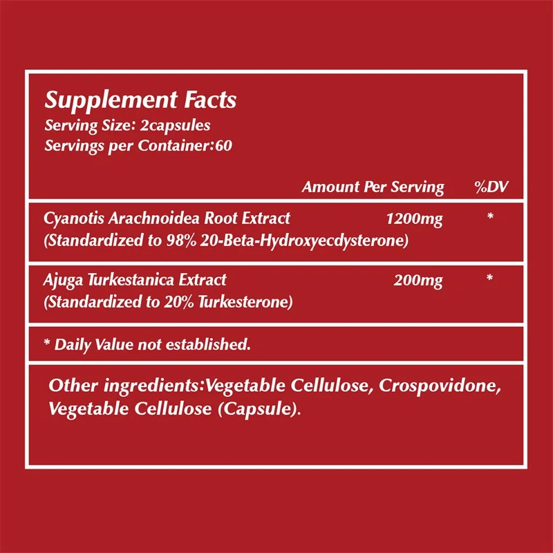 Suplementy Beta Ecdysteronu i  – Pre Workout Supplement recenzja i cena