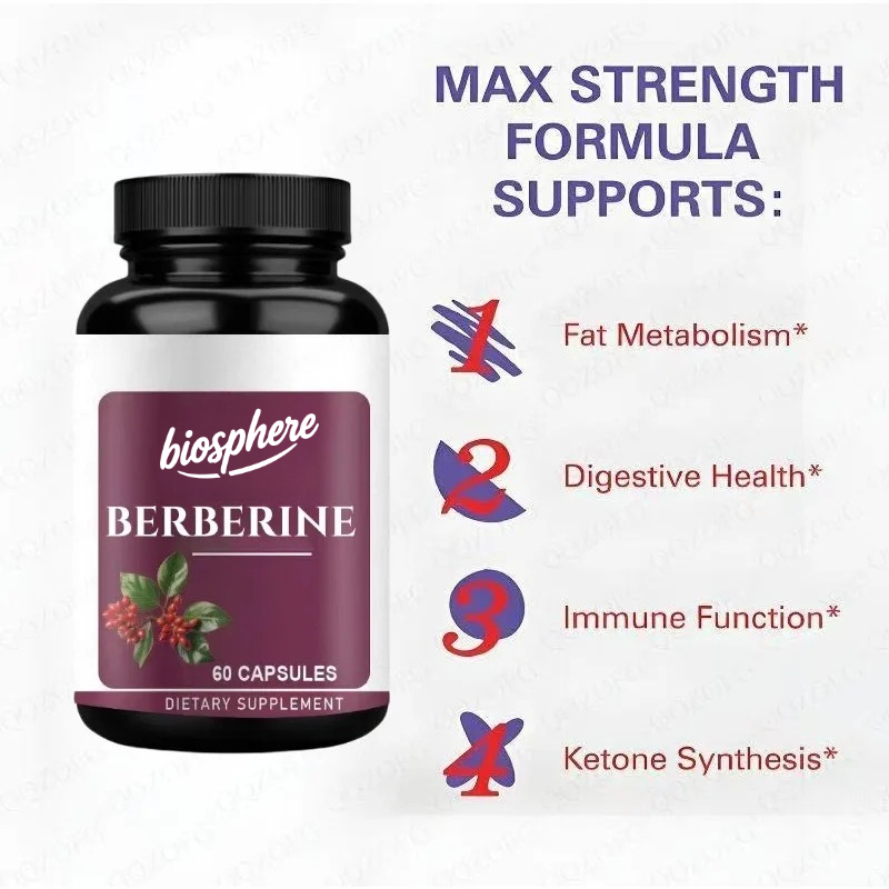 Suplement berberynowy - 60 kap – Berberine Hcl Capsule recenzja i cena