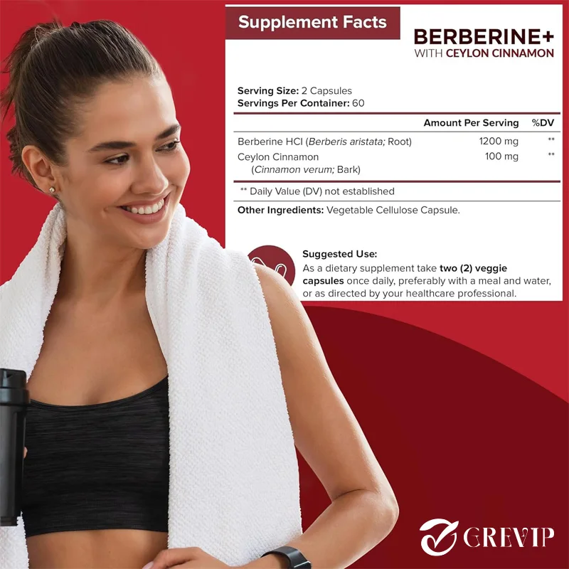 Premium Berberine HCL 1200 Mg  – Berberine Hcl Capsule recenzja i cena