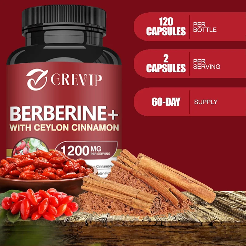 Premium Berberine HCL 1200 Mg  – Berberine Hcl Capsule recenzja i cena