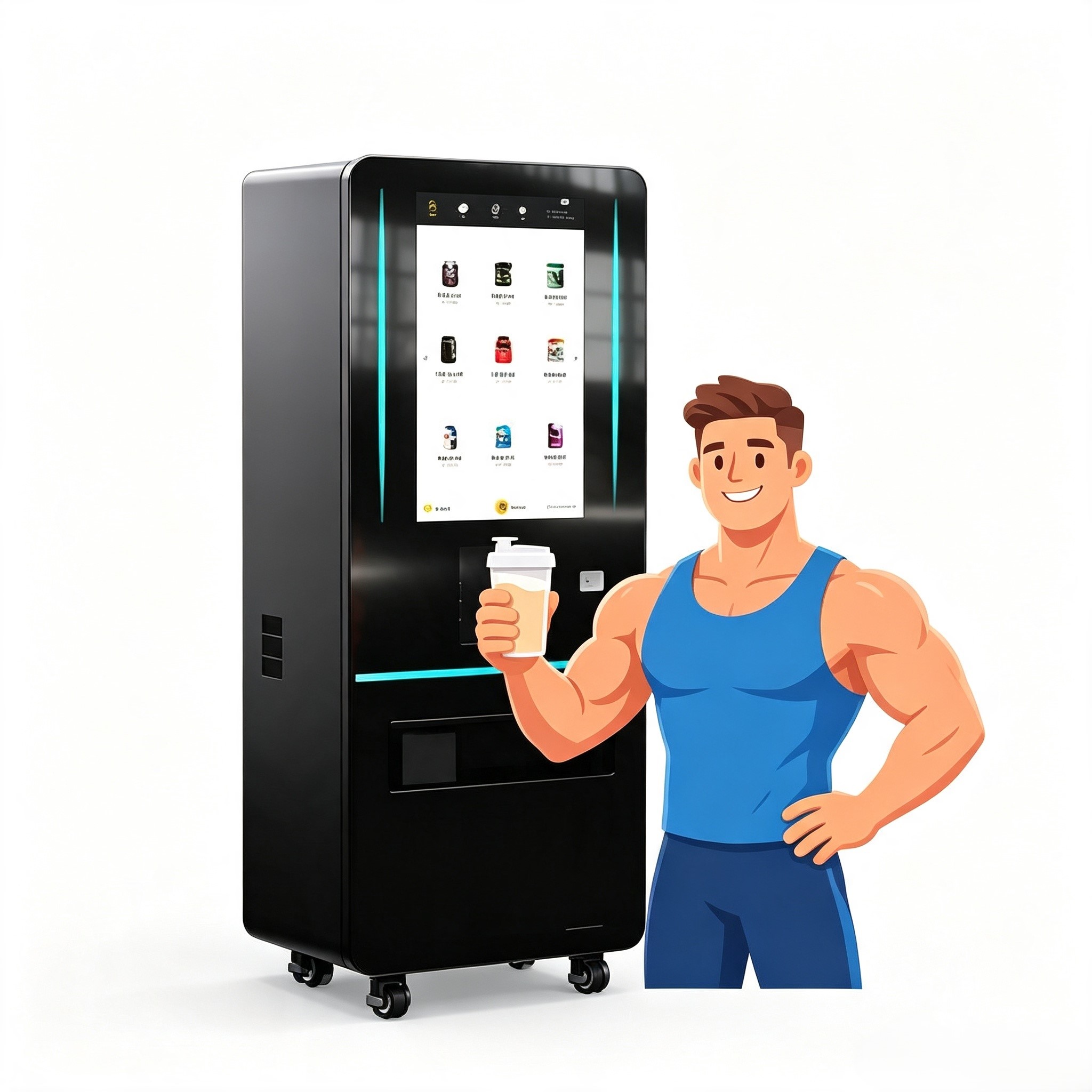 Inteligentny automat z białkie – Nutrition Of Fitness recenzja i cena